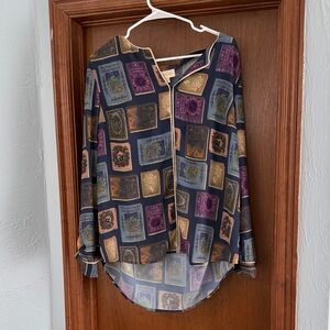 ModCloth Vintage Book Shirt-Size L